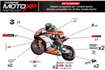 Kit de pegatinas compatible con Aprilia RSV4 2015 - 2020 - MXPKAD8055