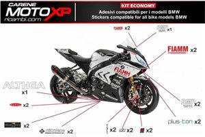 Sticker set compatible with Bmw S 1000RR 2009 - 2014 - MXPKAD7991