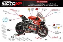 Aufkleber Satz kompatibel mit Ducati Panigale V4S 2018 - 2019 - MXPKAD8651