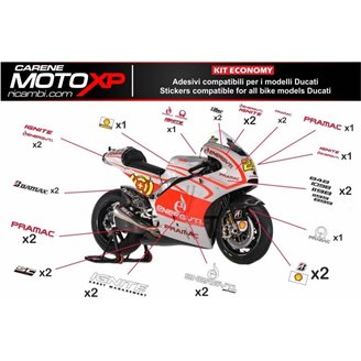 Aufkleber Satz kompatibel mit Ducati Panigale V4S 2018 - 2019 - MXPKAD8665