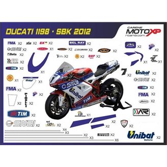 Kit Autocollants compatible avec Ducati 748 916 996 998 - MXPKAD6891