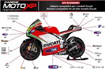 Kit de pegatinas compatible con Ducati 749 999 2003 2004 - MXPKAD8396