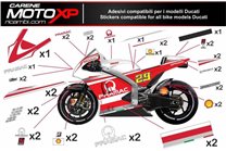 Kit de pegatinas compatible con Ducati 749 999 2003 2004 - MXPKAD8402