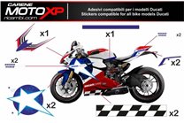 Kit de pegatinas compatible con Ducati 749 999 2003 2004 - MXPKAD8392