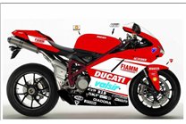 Kit de pegatinas compatible con Ducati 749 999 2003 2004 - MXPKAD8404