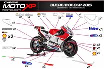 Kit de pegatinas compatible con Ducati 749 999 2003 2004 - MXPKAD8376
