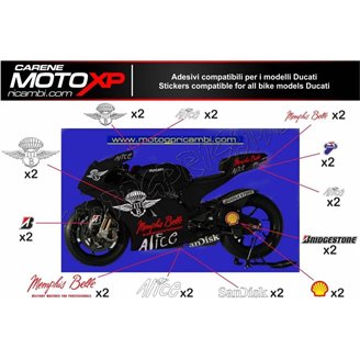 Aufkleber Satz kompatibel mit Ducati 749 999 2005 2006 - MXPKAD8420