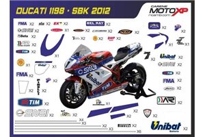 Kit adesivi compatibile con Ducati 749 999 2005 2006 - MXPKAD8450