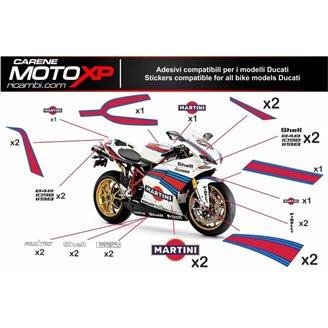 Kit adesivi compatibile con Ducati 959 1299 Panigale - MXPKAD8584