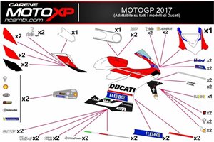 Sticker set compatible with Ducati Panigale V2 2020 - 2022 - MXPKAD13308