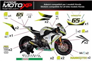 Aufkleber Satz kompatibel mit Honda Cbr 1000 RR 2020 - 2022 - MXPKAD14500