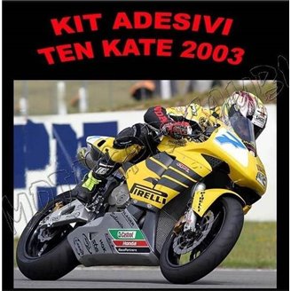 Kit adesivi compatibile con Honda Cbr 600 RR 2007 - 2008 - MXPKAD8958