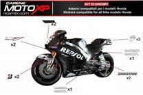 Kit de pegatinas compatible con Honda Cbr 600 RR 2003 - 2004 - MXPKAD8884