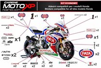 Kit de pegatinas compatible con Honda Cbr 600 RR 2003 - 2004 - MXPKAD8867