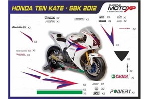 Kit adesivi compatibile con Honda Cbr 600 F 2012 - 2017 - MXPKAD8827