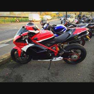 Lackierte Straße Verkleidung auf ABS kompatibel mit Ducati 848 1098 1198 - MXPCAV2530