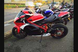 Lackierte Straße Verkleidung auf ABS kompatibel mit Ducati 848 1098 1198 - MXPCAV2530