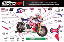 Kit de pegatinas compatible con Honda Cbr 600 F 2001 - 2006 - MXPKAD8762