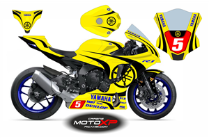 Carenado Racing Pintado Yamaha R1 2020 - 2022 - MXPCRV16312