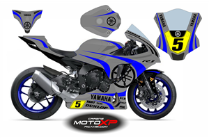 Painted Race Fairings Yamaha R1 2020 - 2022 - MXPCRV16314
