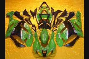 Painted street fairings in abs compatible with Kawasaki ZX6R 2009 - 2012 - MXPCAV2542