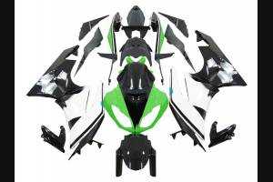 Painted street fairings in abs compatible with Kawasaki ZX6R 2009 - 2012 - MXPCAV2543