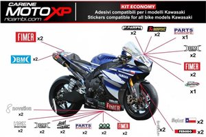 Kit adesivi compatibile con Yamaha R3 2015 - 2018 - MXPKAD6419