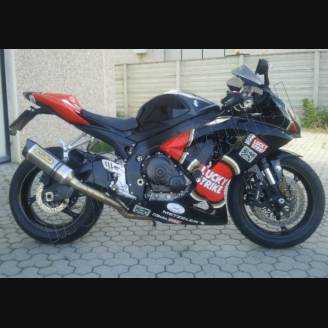 Carene stradali in abs verniciate compatibili con Suzuki Gsxr 600/750 2006 - 2007 - MXPCAV2561