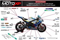 Aufkleber Satz kompatibel mit Suzuki Gsxr 1000 2017 - 2022 - MXPKAD10465