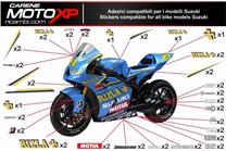 Sticker set compatible with Suzuki Gsxr 1000 2007 - 2008 - MXPKAD10392