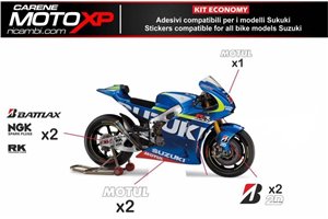 Kit adesivi compatibile con Suzuki Gsxr 600/750 2011 - 2019 - MXPKAD10240