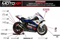 Kit adesivi compatibile con Suzuki Gsxr 600/750 2001 - 2003 - MXPKAD7099