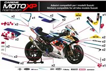 Kit de pegatinas compatible con Suzuki Gsxr 600/750 2008 - 2010 - MXPKAD10170