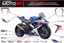 Aufkleber Satz kompatibel mit Suzuki Gsxr 600/750 2011 - 2019 - MXPKAD10220