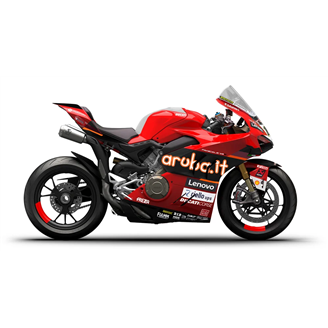 Lackierte Straße Verkleidung auf ABS kompatibel mit Ducati Panigale V4 V4S 2022 - 2023 - MXPCAV16320