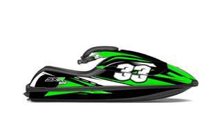 Kit Autocollants compatible avec per KAWASAKI SXR 800 2003 - 2012 - MXPKAD14559
