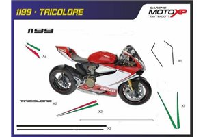 Kit Autocollants compatible avec Ducati Panigale V4 V4S V4R 2019 - 2022 - MXPKAD12481