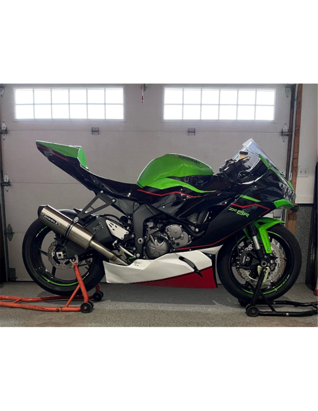 Painted Race Fairings Kawasaki Zx6R 2019 2025 MXPCRV16093