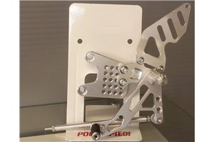 Pedane Arretrate in Ergal Aprilia RSV4 2009 - 2022 - MXPPAE5212