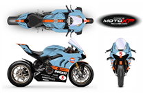 Carene Racing Verniciate Ducati Panigale V4 V4S 2020 - 2021 - MXPCRV16299