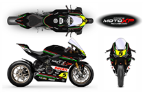 Carene Racing Verniciate Ducati Panigale V4 V4S 2020 - 2021 - MXPCRV16299