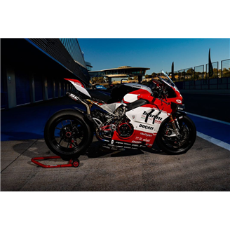 Lackierte Rennverkleidung Ducati Panigale V4 V4S 2022-2023 - MXPCRV14444