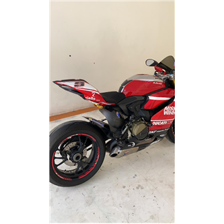 Lackierte Straße Verkleidung auf ABS kompatibel mit Ducati 899 1199 Panigale - MXPCAV14695