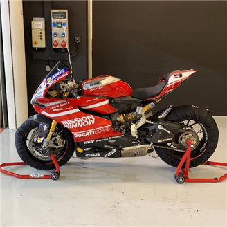 Lackierte Straße Verkleidung auf ABS kompatibel mit Ducati 899 1199 Panigale - MXPCAV14695