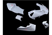 Motoxpricambi Race-Paket : Verkleidungen + Schnellverschluss + Screws - MXPCRD11632