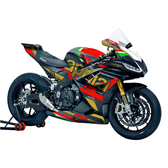 Carénages peinture Aprilia RSV4 2021 - 2023 + crochets rapides MXPCRV16306