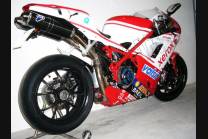 Lackierte Straße Verkleidung auf ABS kompatibel mit Ducati 848 1098 1198 - MXPCAV2657 2