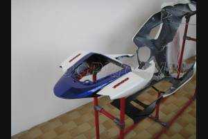 Lackierte Straße Verkleidung auf ABS kompatibel mit Suzuki Gsxr 1000 2005 - 2006 - MXPCAV2663