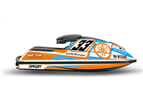 Kit de pegatinas compatible con per Yamaha SuperJet 2008 - 2020 - MXPKAD14822