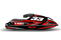 Kit Autocollants compatible avec per Yamaha SuperJet 2008 - 2020 - MXPKAD14820